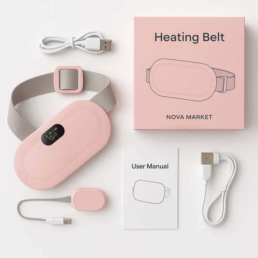 Ceinture Chauffante Anti-Douleur Abdominale et Lombaire
