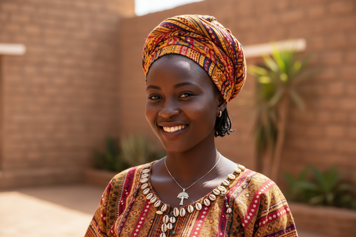 Photo de profil femme burkinabé